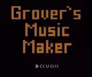 Image n° 1 - screenshots  : Grover's Music Maker